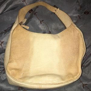 Designer made in Italy oiled-leather handbag purse